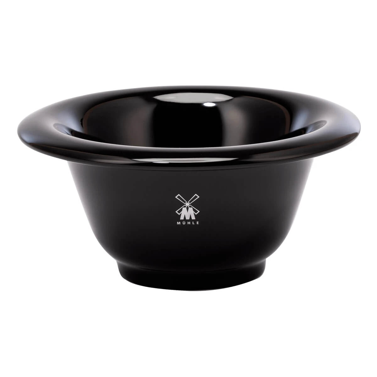 Barberskål i porcelæn, Sort, Ø12