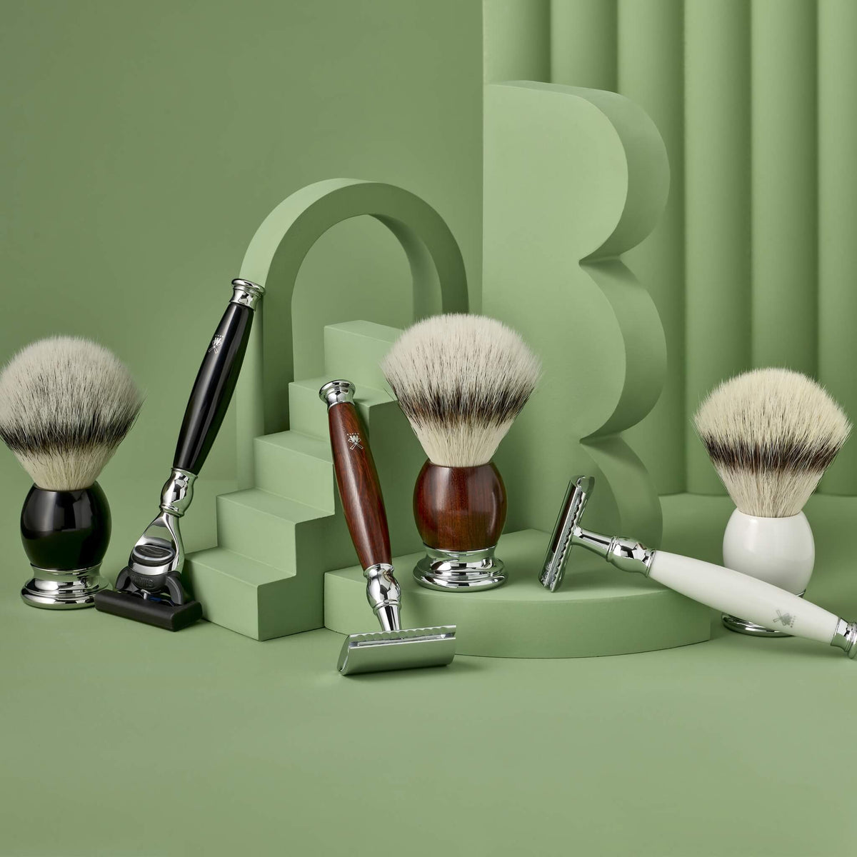 Silvertip Fibre® Barberkost, 23 mm, Sophist, Sort Kunstharpiks