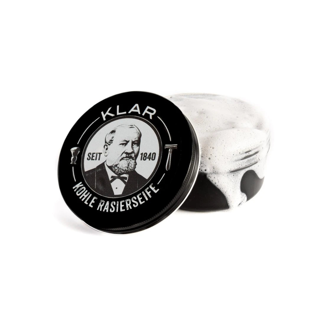 Barbersæbe, Aktivt kul, 110 gr.