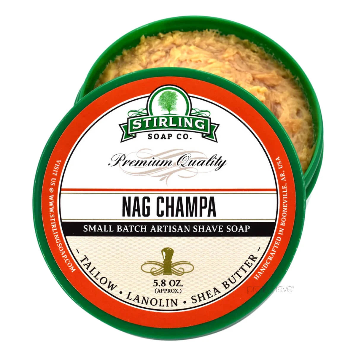 Barbersæbe, Nag Champa, 170 ml.