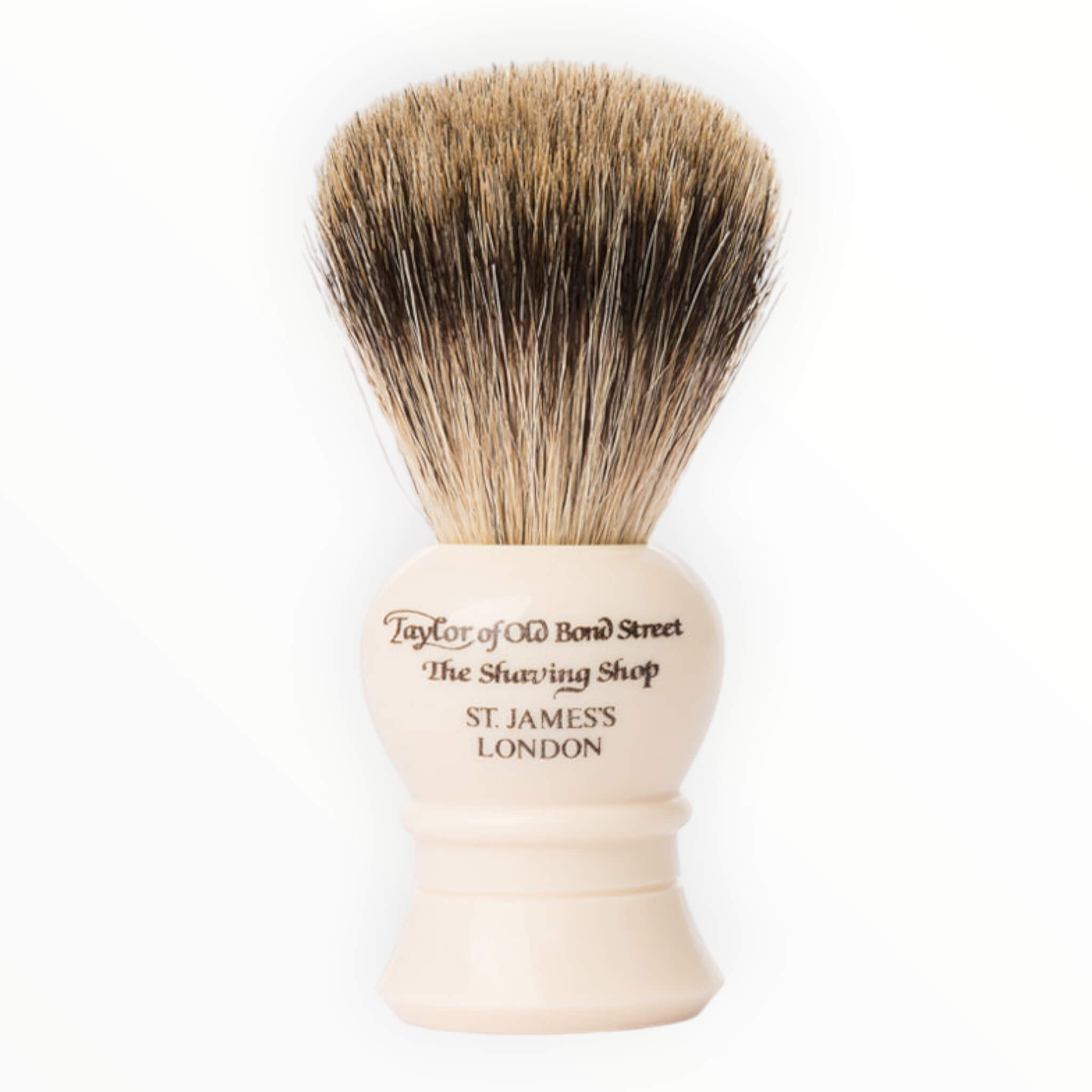 Barberkost, Pure Badger, Traditional, S, Ivory