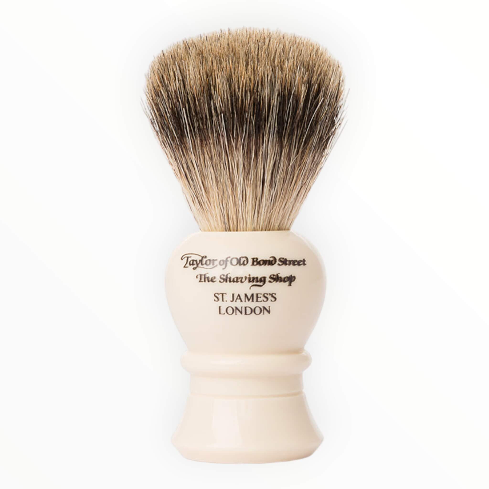 Barberkost, Pure Badger, Traditional, M, Ivory