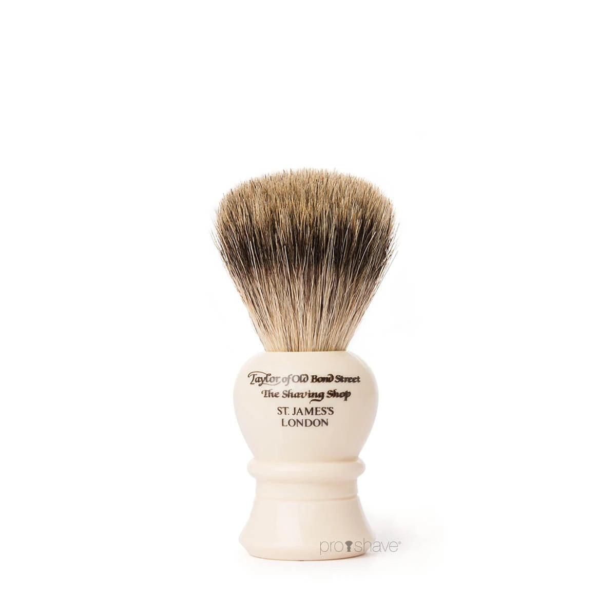 Barberkost, Pure Badger, Traditional, M, Ivory