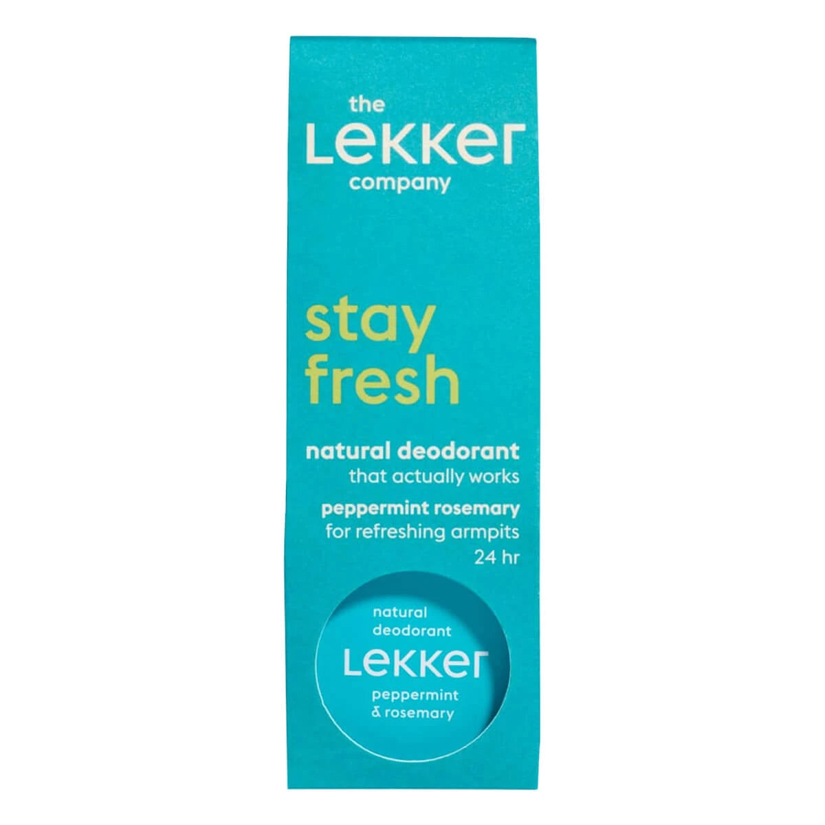 Deodorant Creme, Stay Fresh - Peppermint & Rosemary, 30 g.