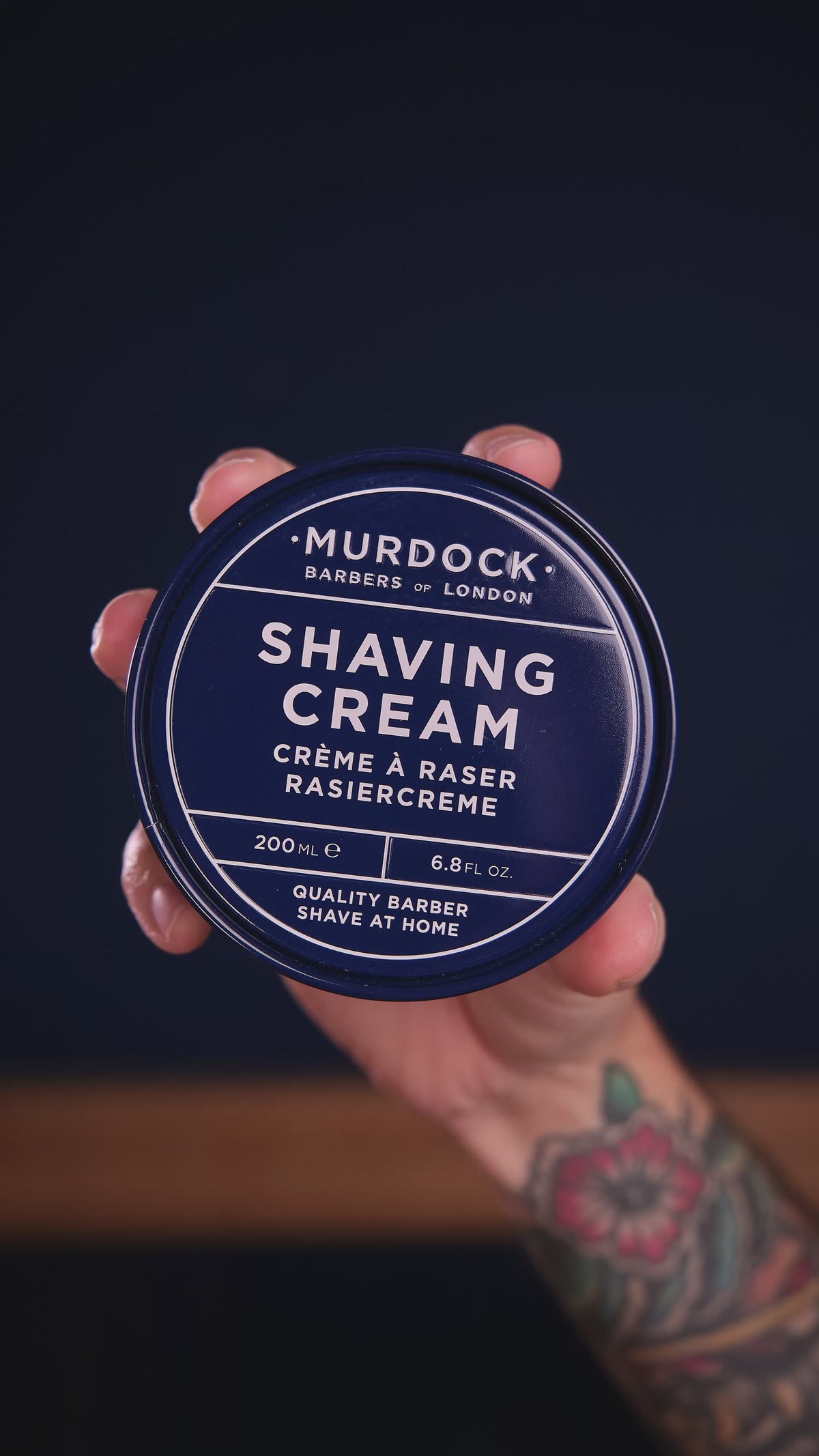 Indlæs video: Barbercreme, 200 ml.