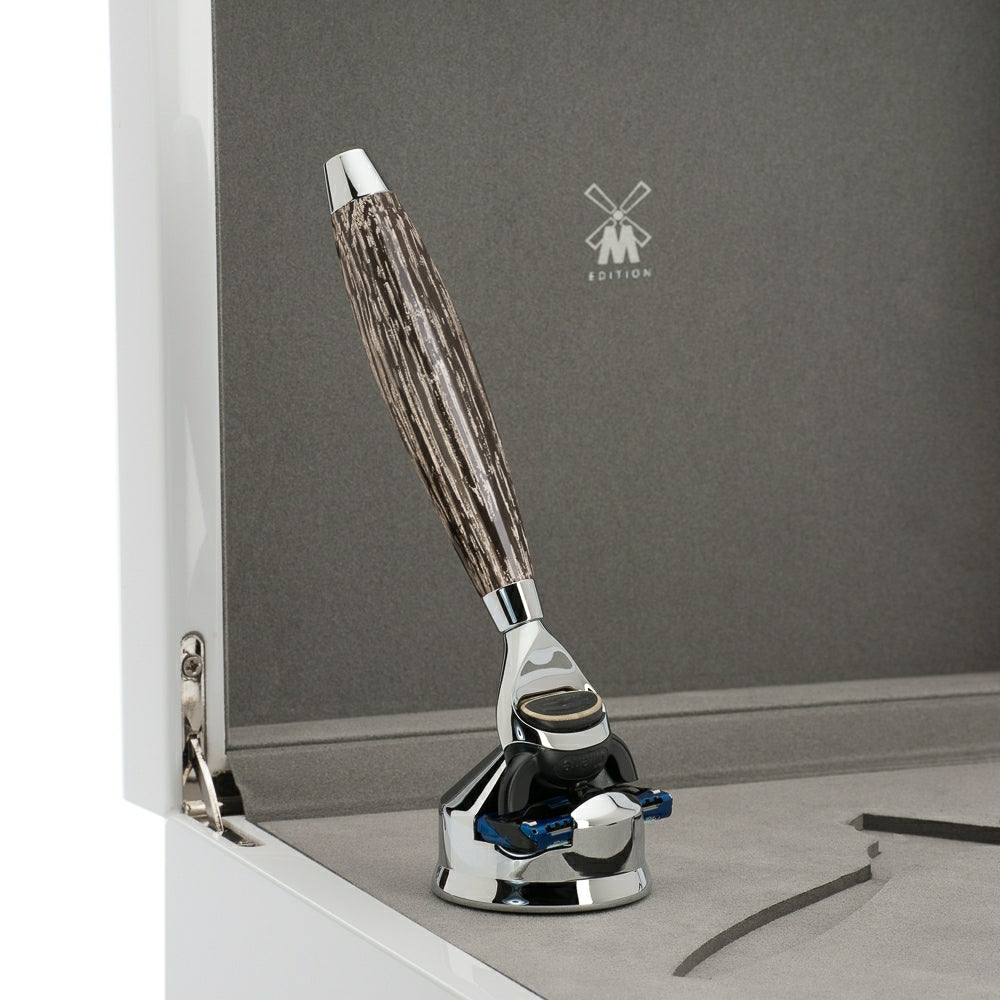 Gillette Fusion Skraber, Edition No. 3, Moseeg & Sterling Sølv