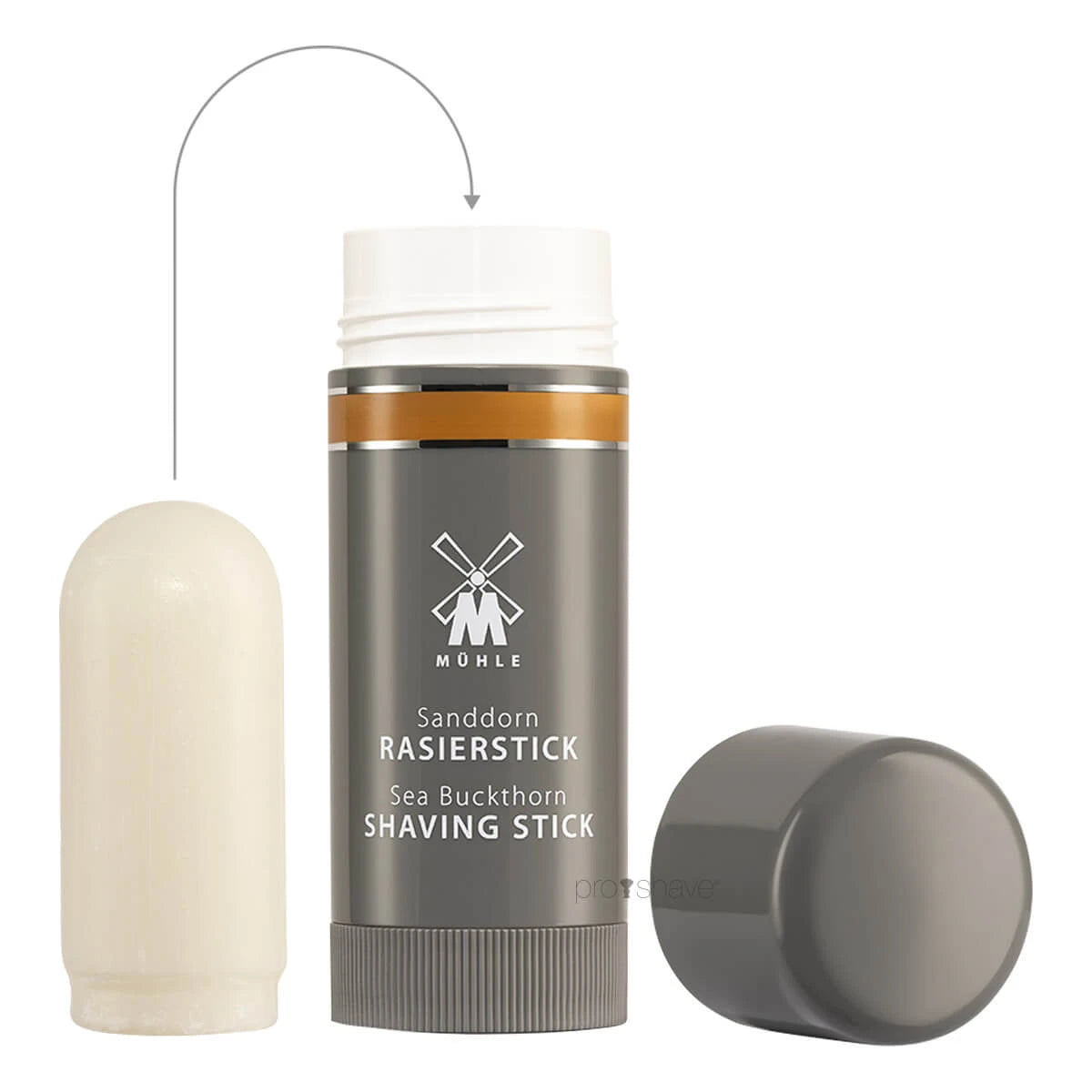 Barbersæbe, Shavestick REFILL, Havtorn, 37 gr.