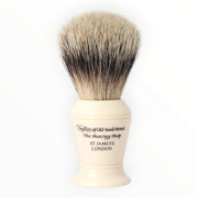 Barberkost, Super Badger, 9 cm, 17 mm. knob, Ivory
