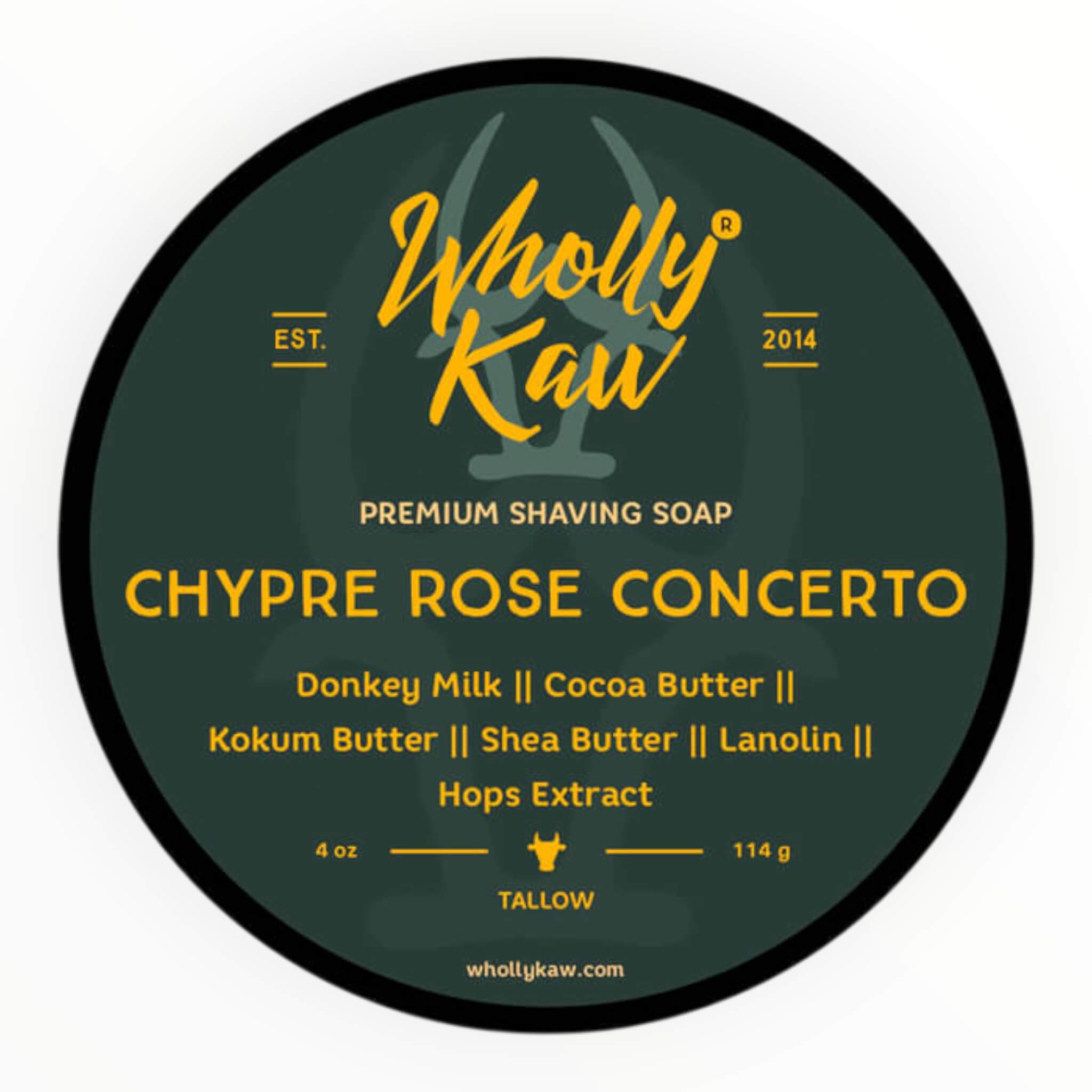 Barbersæbe, Chypre Rose Concerto, 114 g.