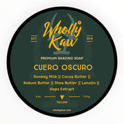 Barbersæbe, Cuero Oscuro, 114 g.
