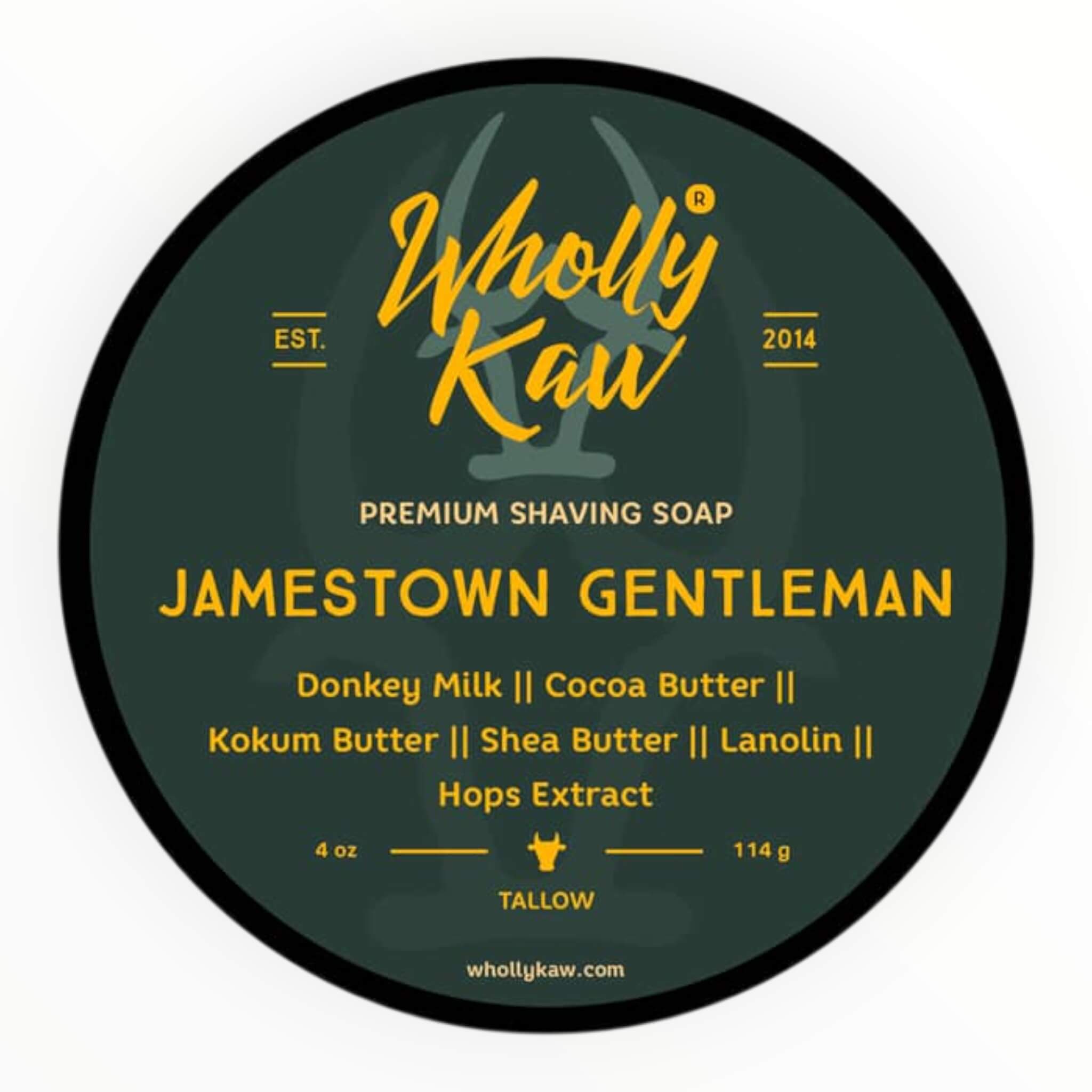 Barbersæbe, Jamestown Gentleman, 114 g.