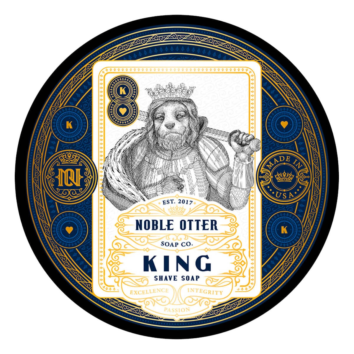 Barbersæbe, King, 118 ml.