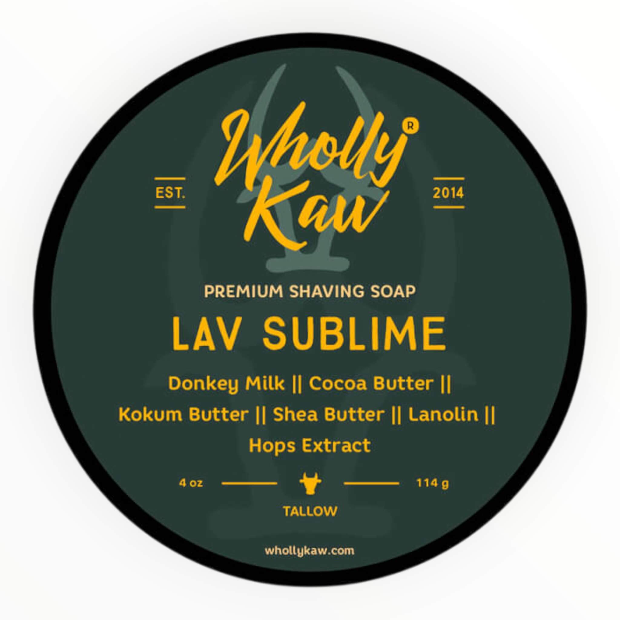 Barbersæbe, Lav Sublime, 114 g.