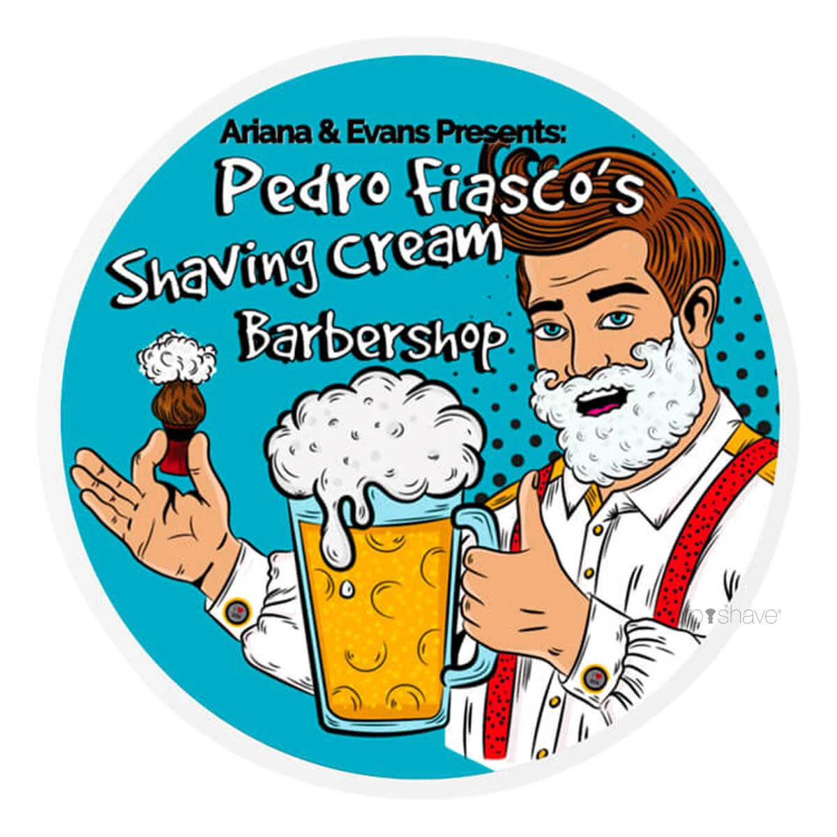 Barbersæbe, Pedro Fiasco's Barbershop, 142 ml.