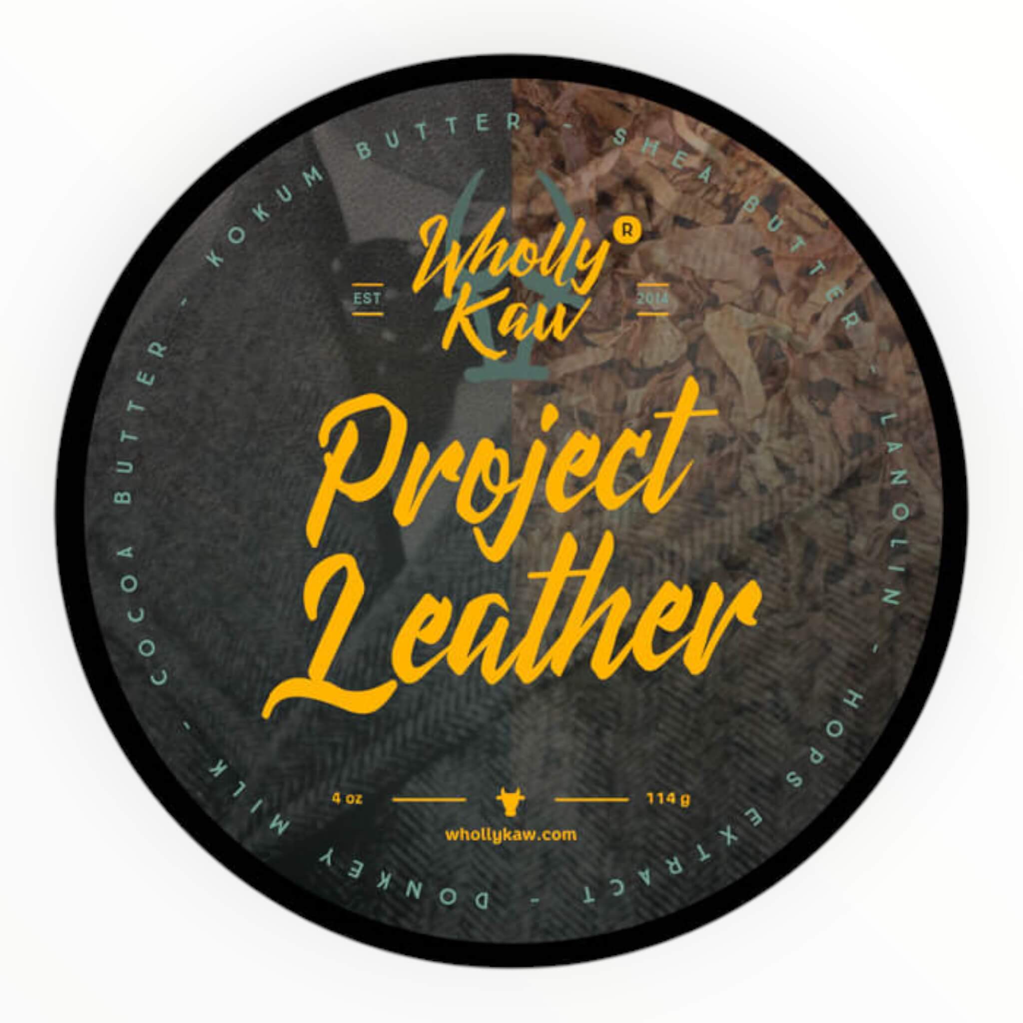 Barbersæbe, Project Leather, 114 g.