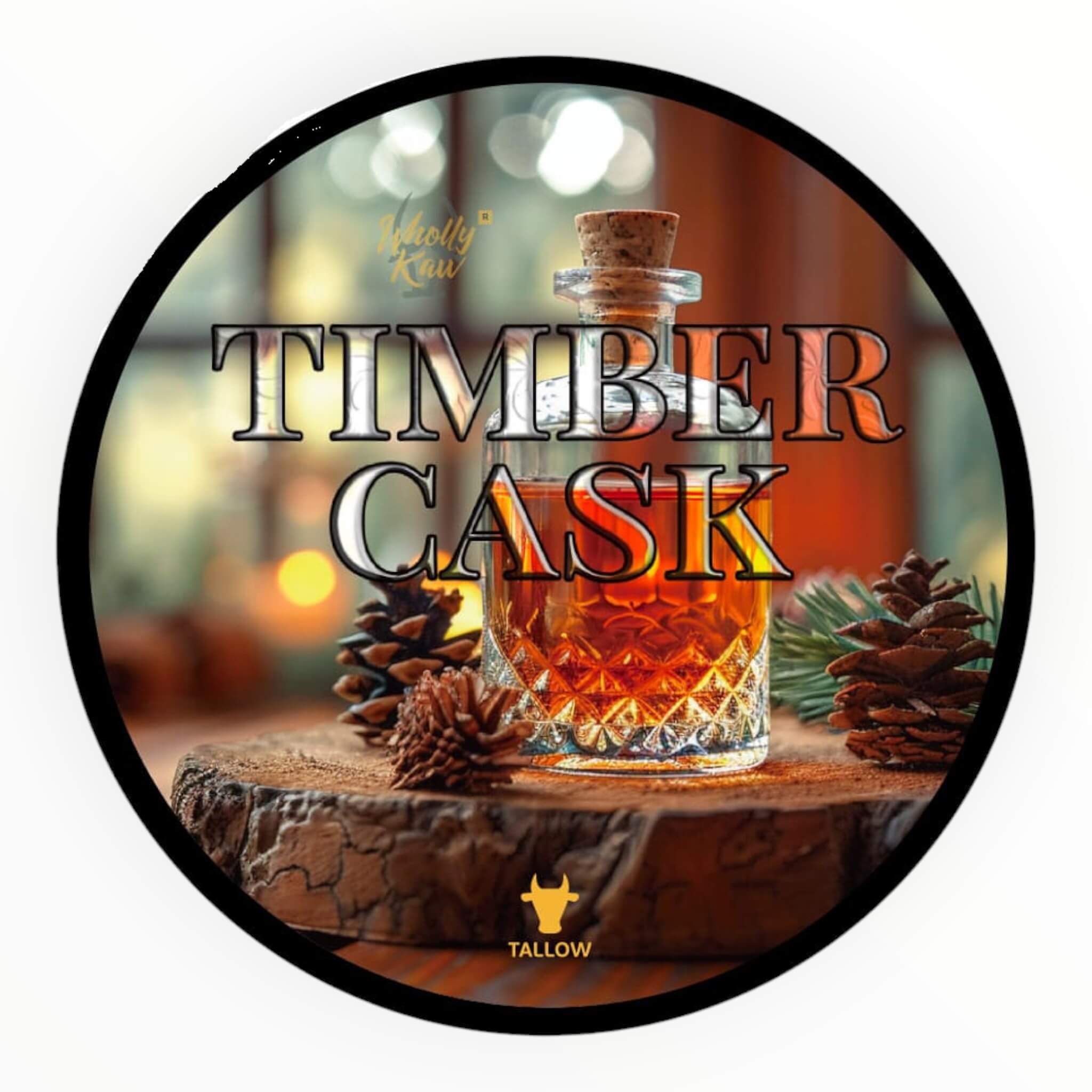 Barbersæbe, Creme Fraiche Timber Cask, 165 g.