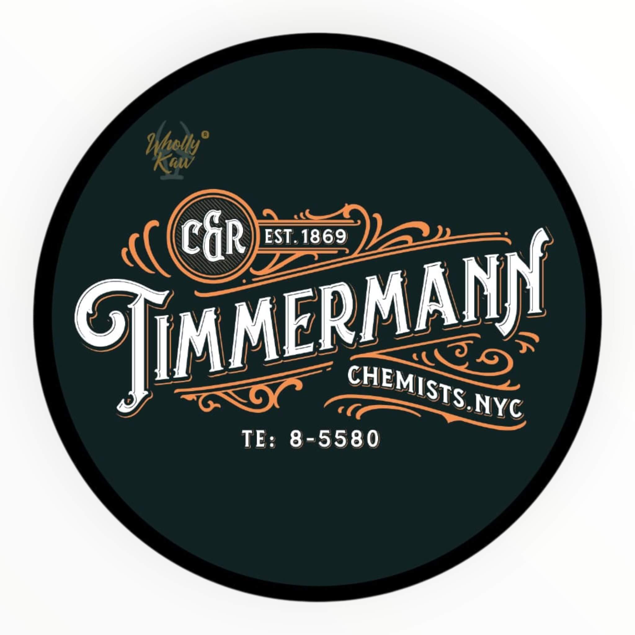 Barbersæbe, Timmermann Black, 114 g.