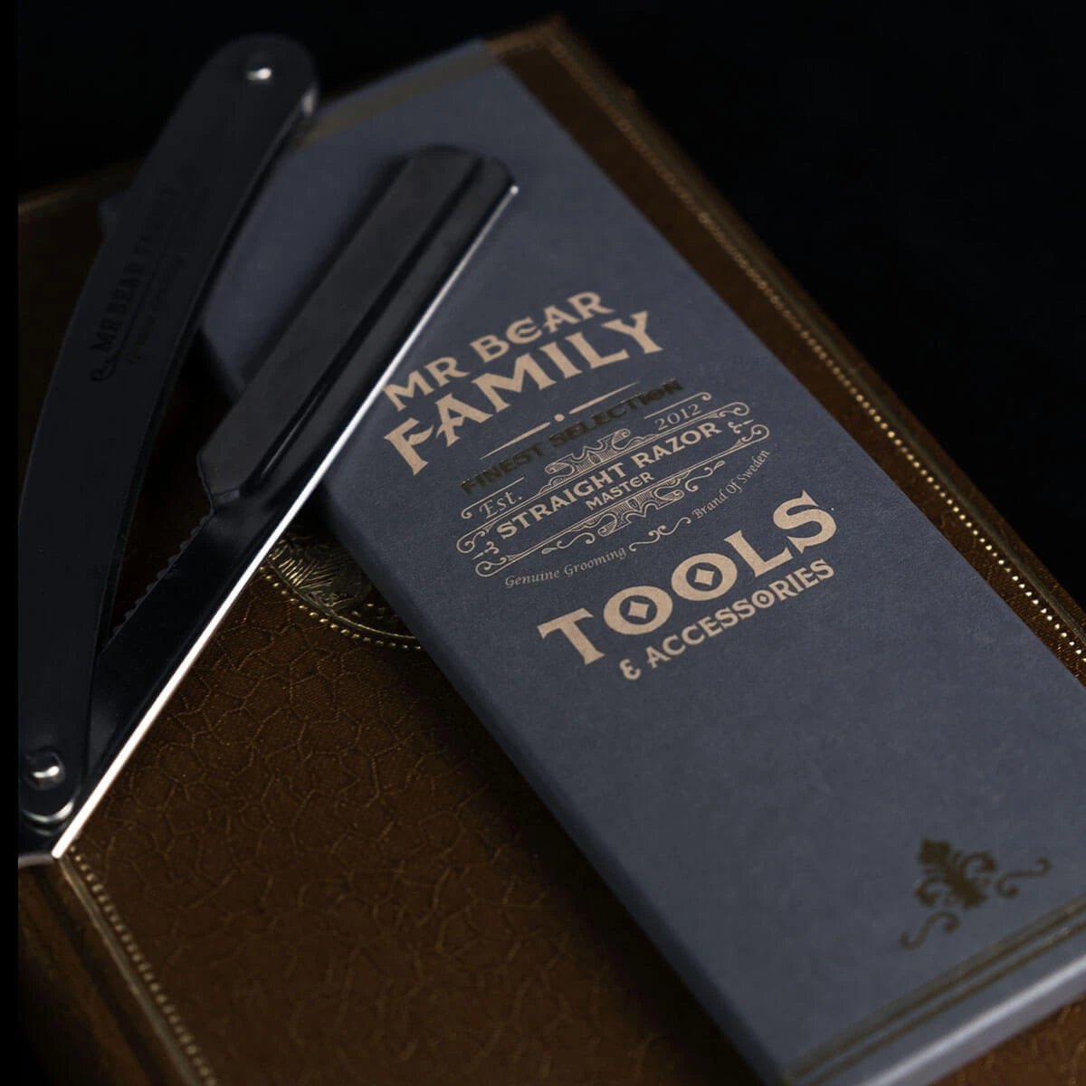 Straight Razor til udskiftelige klinger, Rustfri stål
