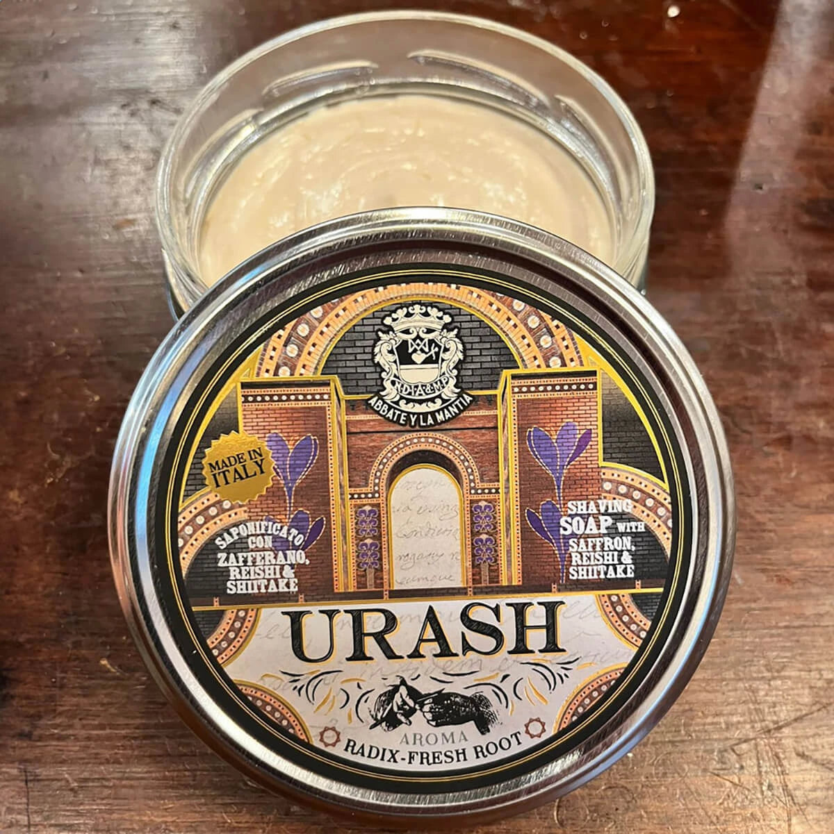 Barbersæbe, Urash, 200 ml.