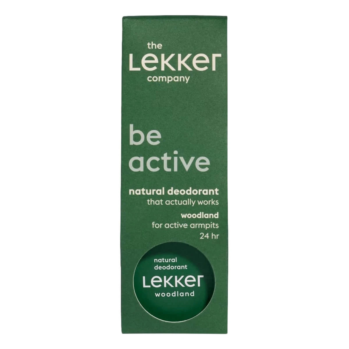 Deodorant Creme, Be Active - Woodland, 30 g.